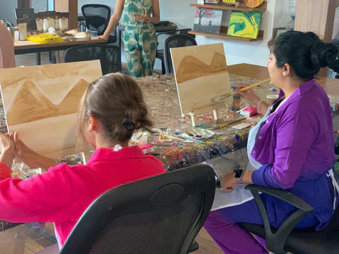 Coffee Brewing and Painting for Beginners